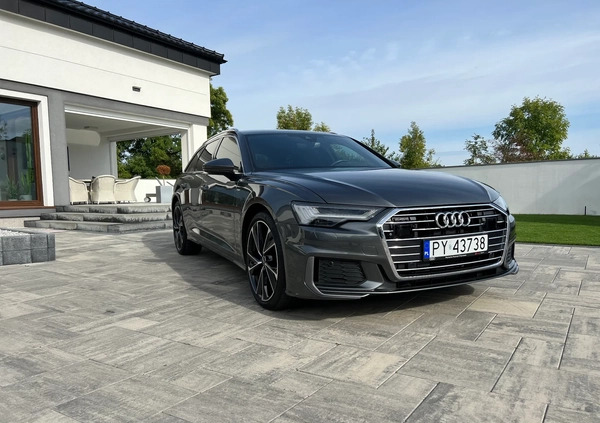 Audi A6 cena 232000 przebieg: 66000, rok produkcji 2018 z Poznań małe 301